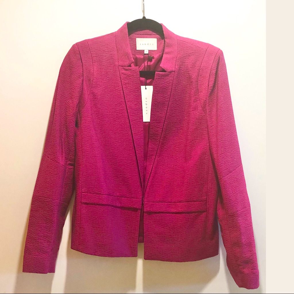 Sandro Pink Blazer